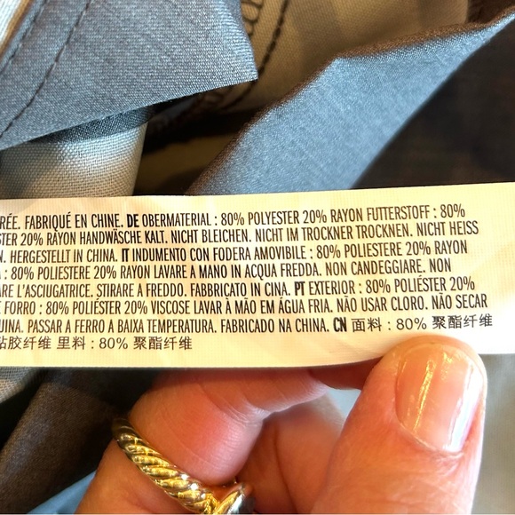 English Factory Gray Pleated Mini Skirt - Picture 9 of 10